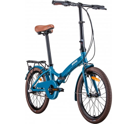Велосипед BEARBIKE Brugge 20, 3 скорости, рост OS, синий RBKB0Y603004