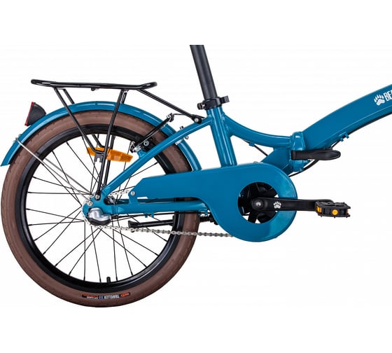 Велосипед BEARBIKE Brugge 20, 3 скорости, рост OS, синий RBKB0Y603004