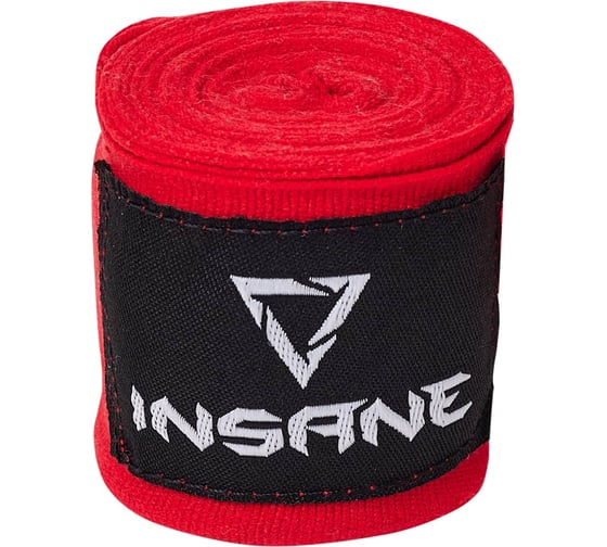 Бинт боксерский Insane COBRA IN22-HW201, хлопок/нейлон, красный, 2.5 м ЦБ-00000284