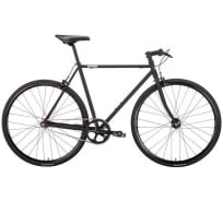 Велосипед BEARBIKE Madrid 700C, 1 скорость, рост 540 мм, черный матовый 1BKB1C181A14