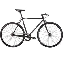 Велосипед BEARBIKE Madrid 700C, 1 скорость, рост 580 мм, черный матовый RBKB0YNS1003
