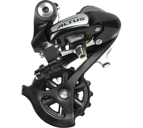 Переключатель задний Shimano ALTUS RD-M310-L, на 7/8 передач, черный VZ221005