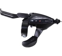 Шифтер/ручка тормоза Shimano ASTEF5002L SBLC левая, 3-пер., трос 1750 мм, черный HQ-0018201