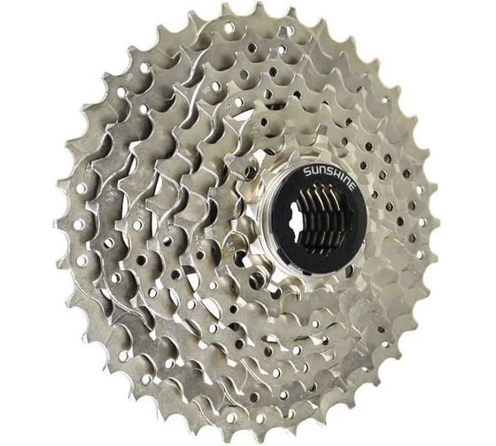Кассета Sunshine CS-HR8-1436D 8S, 8 передач, 14-36Т, черный HQ-0018102