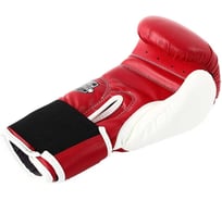 Перчатки боксерские Jabb JE-4056/Eu 56, искусственная кожа, красный/белый, 14 ун 4690222165104