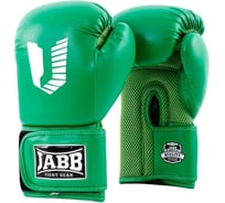 Перчатки боксерские Jabb JE-4056/Eu Air 56 зеленый, искусственная кожа, 12 ун 4690222165302
