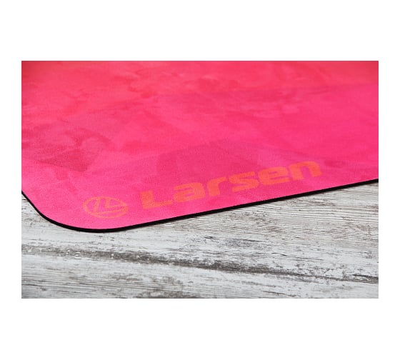 Коврик для фитнеса и йоги Larsen microfiber Style 5 183х61х0.3 см 4690222184495