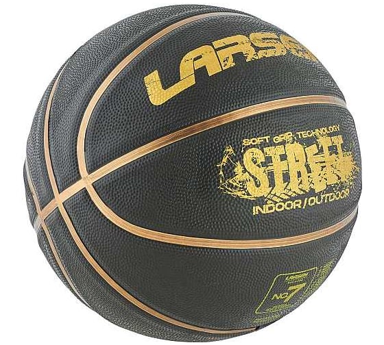 Мяч баскетбольный Larsen Street Gold 4690222160444