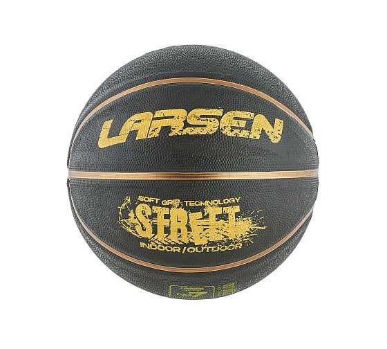 Мяч баскетбольный Larsen Street Gold 4690222160444