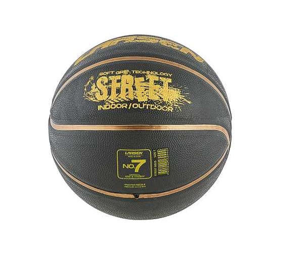 Мяч баскетбольный Larsen Street Gold 4690222160444