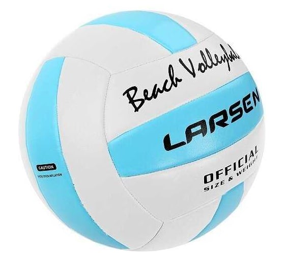 Мяч волейбольный пляжный Larsen Beach Volleyball Blue 4690222160383