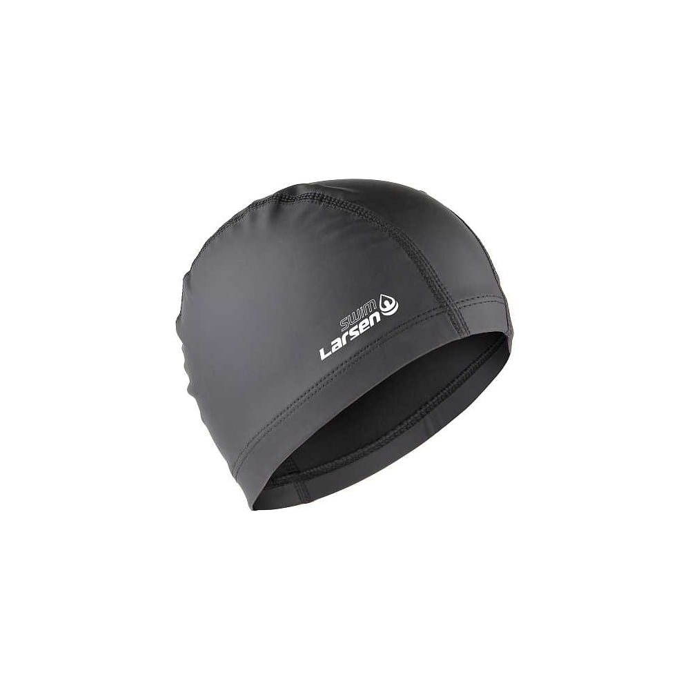 Шапочка плавательная Larsen 7530, эластан, черный 4690222164619 ...