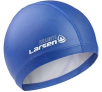 Шапочка плавательная Larsen Ultra синяя 4690222172485