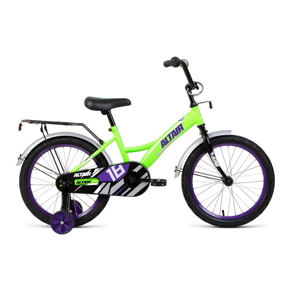 Велосипед ALTAIR KIDS 16, ярко-зеленый/фиолетовый 1BKT1K1C1004 ...