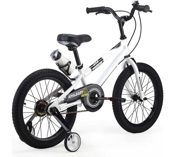 Велосипед Royal Baby Freestyle 12", стальная рама, RB12B-6 Белый