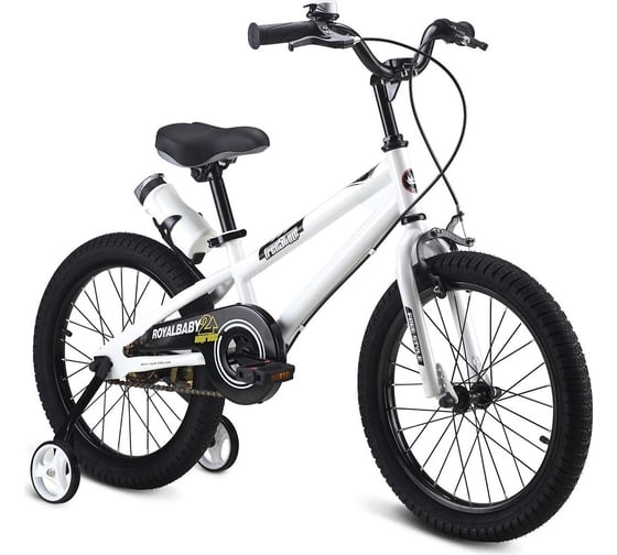 Велосипед Royal Baby Freestyle 12", стальная рама, RB12B-6 Белый