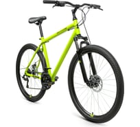 Велосипед ALTAIR MTB HT 275 2.0 disc 275 21 скорость, рост 17, зеленый/черный RBKT1M17G006
