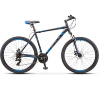 Велосипед STELS Navigator-700 MD 27.5" F010, размер рамы 17.5", серый/синий LU080659