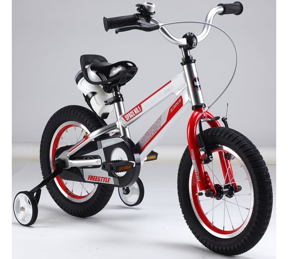 Велосипед Royal Baby Freestyle Space №1 12", алюминиевая рама, RB12-17 Серебро
