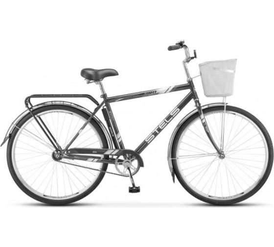 Велосипед STELS Navigator-300 Gent, 28", Z010, рама 20", светло-серый LU075698 1