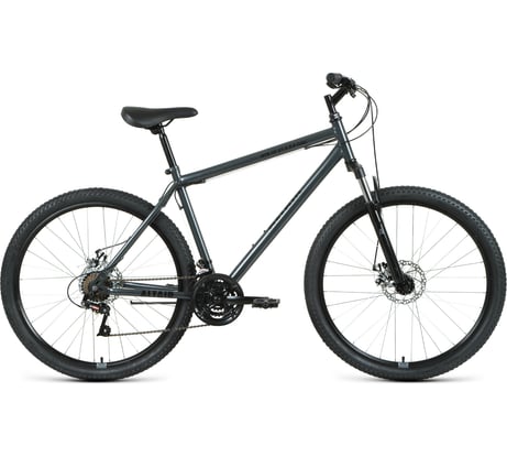 Велосипед ALTAIR MTB HT 275 2.0 disc 275 21 скорость, рост 17, темно-серый/черный RBKT1M17G005