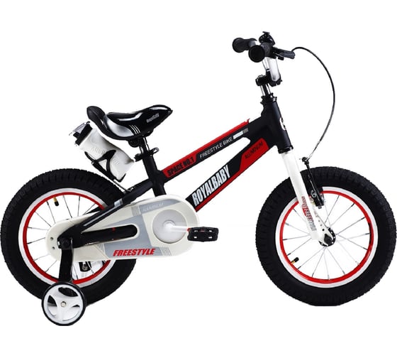 Велосипед Royal Baby Freestyle Space №1 12", алюминиевая рама, RB12-17 Черный 1