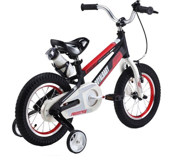 Велосипед Royal Baby Freestyle Space №1 12", алюминиевая рама, RB12-17 Черный