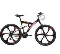 Велосипед BRAVO Rock 26 D FW, оранжевый/белый/черный, рама 16" HD00000325