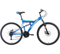 Велосипед BRAVO Rock 26 D, синий/серебристый/белый, рама 18" HD00000340