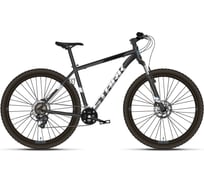 Велосипед STARK Hunter 27.2 D, 2021 г, черный/серебристый, размер рамы 16", HD00000657