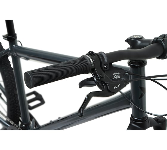 Велосипед FORWARD SPORTING 27.5 2.2 disc 27.5, 8 скоростей, рост 19, темно-серый/черный RBKW1M17G018