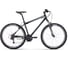 Велосипед FORWARD SPORTING 27.5 1.2 27.5, 21 скорость, рост 19 черный/серебристый RBKW1M17G010 1