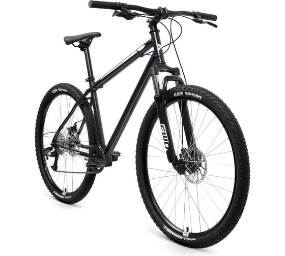 Велосипед FORWARD SPORTING 27.5 2.2 disc 27.5, 8 скоростей, рост 19 черный/белый RBKW1M17G017