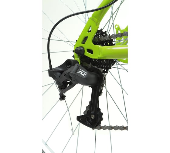 Велосипед FORWARD SPORTING 27.5 1.2 27.5, 21 скорость, рост 17, зеленый/бирюзовый RBKW1M17G008