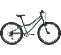 FORWARD Велосипед TITAN 24 1.2 6 ск. темно-серый/бирюзовый RBKW1J146003