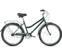 Велосипед FORWARD BARCELONA 26 3.0, рама 17", зеленый/серебристый RBKW1C163003
