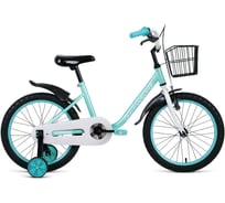 Велосипед FORWARD BARRIO 18, 1 скорость, бирюзовый 1BKW1K1D1004