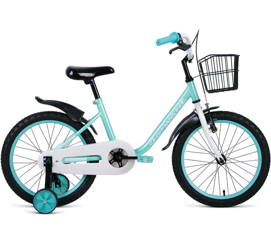 Велосипед FORWARD BARRIO 18, 1 скорость, бирюзовый 1BKW1K1D1004
