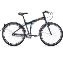 Складной велосипед FORWARD TRACER 26 3.0, 3 скорости, рост 19, синий/оранжевый 1BKW1C463002