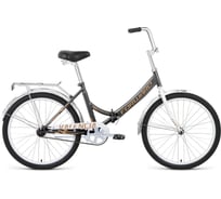Велосипед FORWARD VALENCIA 24 3.0, 3 скорости, рама 16", темно-серый/бежевый RBKW1YF43002