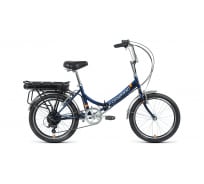 Электровелосипед FORWARD DUNDEE 20 250w, рама 14", темно-синий 1BKW1E101001