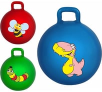 Детский фитбол для занятий спортом Ecos BL-55400 55 см, в комплекте с насосом 008273