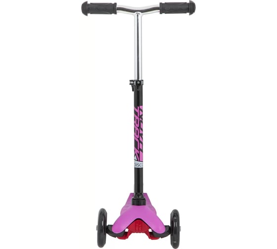 Детский самокат-кикборд NOVATRACK Disco-kids Basic 120H.DISCOKIDS.BPN20