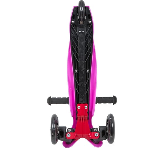 Детский самокат-кикборд NOVATRACK Disco-kids Basic 120H.DISCOKIDS.BPN20