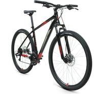 Велосипед FORWARD APACHE 29, 2.2 disc, рост 21, черный/красный RBKW1M39G012