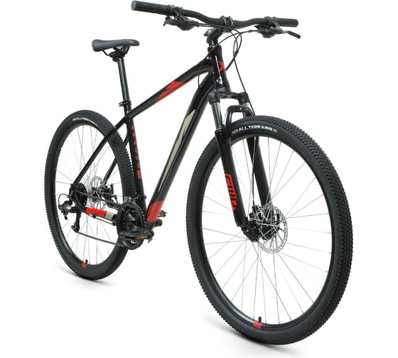 Велосипед FORWARD APACHE 29, 2.2 disc, рост 21, черный/красный RBKW1M39G012 1