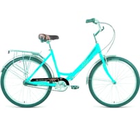 Велосипед FORWARD SEVILLA 26 3.0 26, 3 скорости, рост 18.5, 2020-2021, синий/серый RBKW1C263002