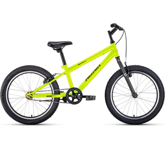 Велосипед ALTAIR MTB HT 20, рост 10.5, ярко-зеленый/серый 1BKT1J101003 1