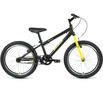 Велосипед ALTAIR MTB HT 20, рост 10.5, темно-серый/желтый 1BKT1J101009