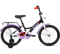 Велосипед ALTAIR KIDS 18, 2020-2021 г, черный/белый 1BKT1K1D1002